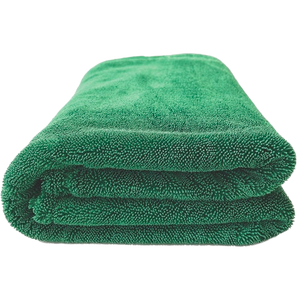 Green XXL Twisted Loop Drying Towel (1200 gsm)