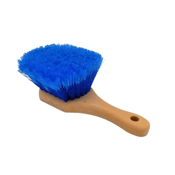 Blue Medium Stiff Utility Brush